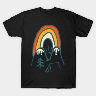 Mountain and Rainbow T-Shirt
